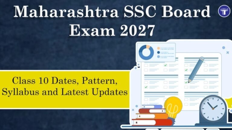 Maharashtra Board Time Table 2027 Out