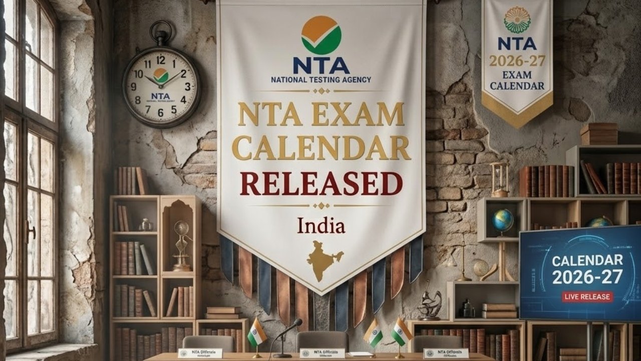 NTA Exam Calendar 2026-27 Released