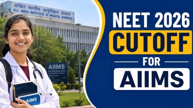 AIIMS NEET UG Cutoff 2026